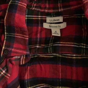 Ll bean flannel